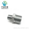 Carbon Steel Bsp Hydraulic Adapter Cone Nipple Fitting